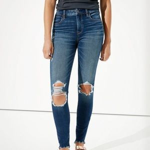 AE dream high waisted ripped